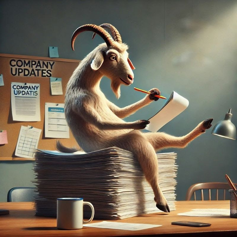 Weekly Radar #366: Don't Bury Your Startup Risks Lead, The Goat Of Company Updates, Proptech Index Up 1.87%