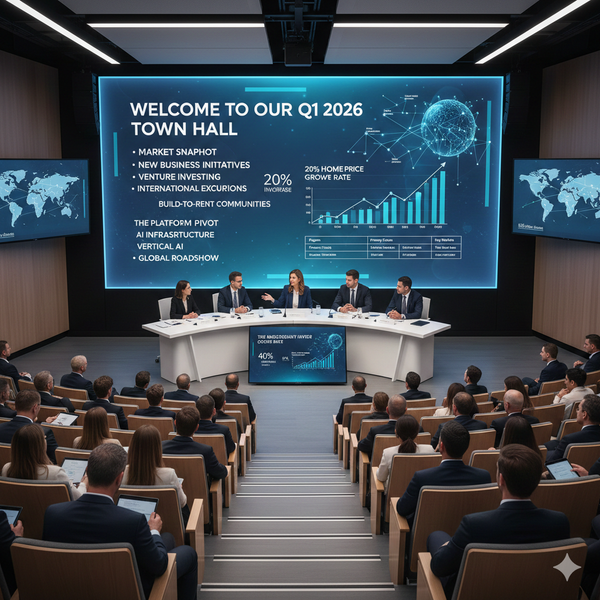 Weekly Radar #385: GEM Town Hall, Pacaso's lux home swaps, Modern Realty departure, Proptech Index down 1.85% WoW