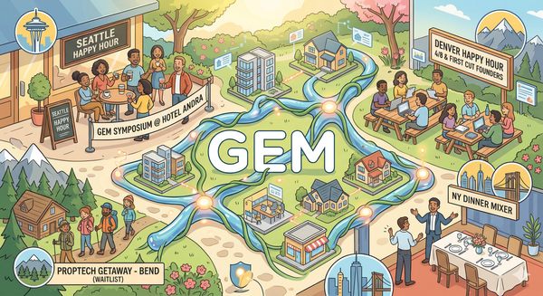 WEEKLY RADAR #394: $165M in humanoids, Seattle Symposium with Ben Kinney, Proptech Index down 3% Wow